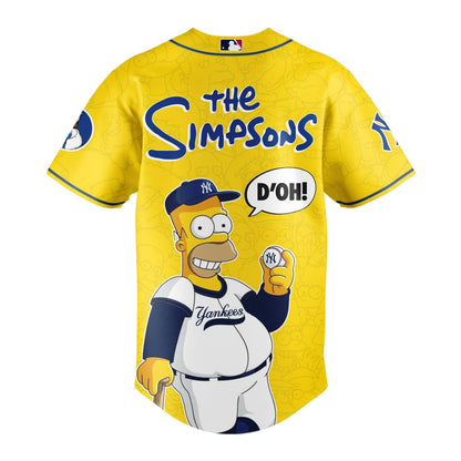 The Simpsons x New York Yankees Limited Edition Jersey 2025 Season