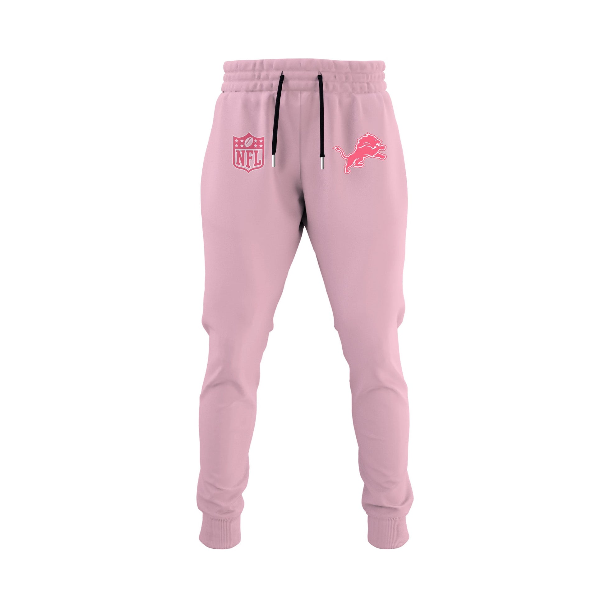 Wear It Pink 2025 - Detroit Lions Breast Cancer Awareness Edition Hoodie