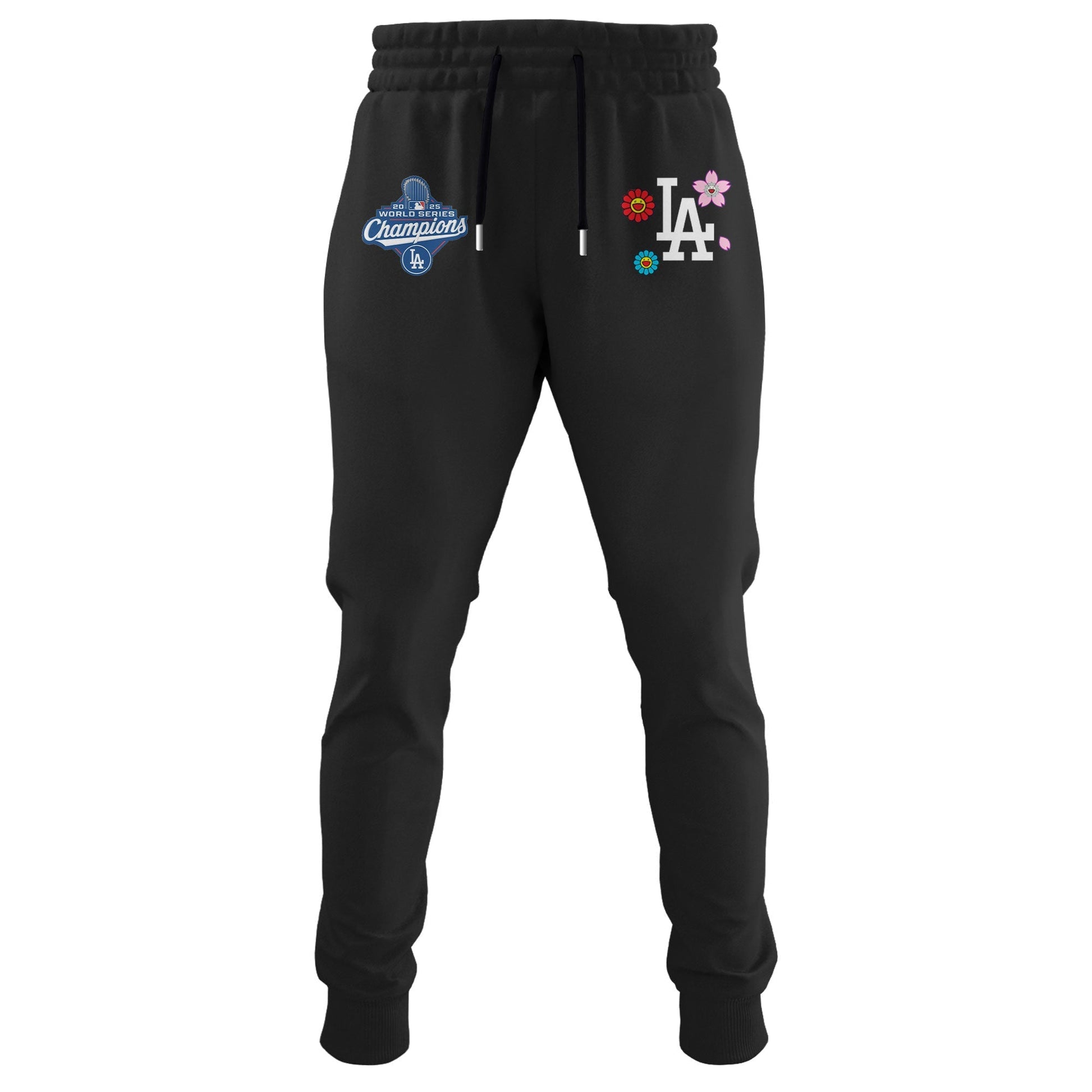 Los Angeles Dodgers x Takashi Murakami World Series Champion 2025 Black Sweatshirt
