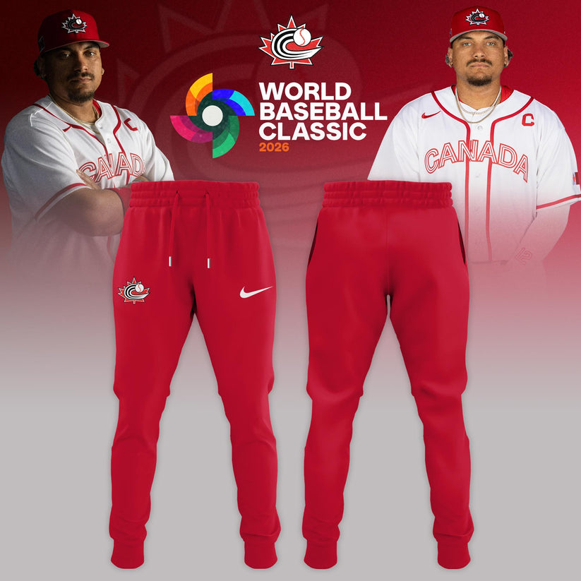Canada Baseball 2026 World Baseball Classic Custom Jersey – Red