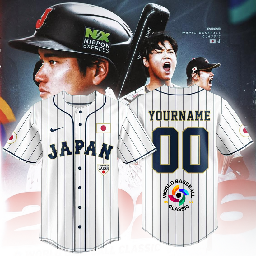 Japan Baseball 2026 World Baseball Classic Jersey Limited