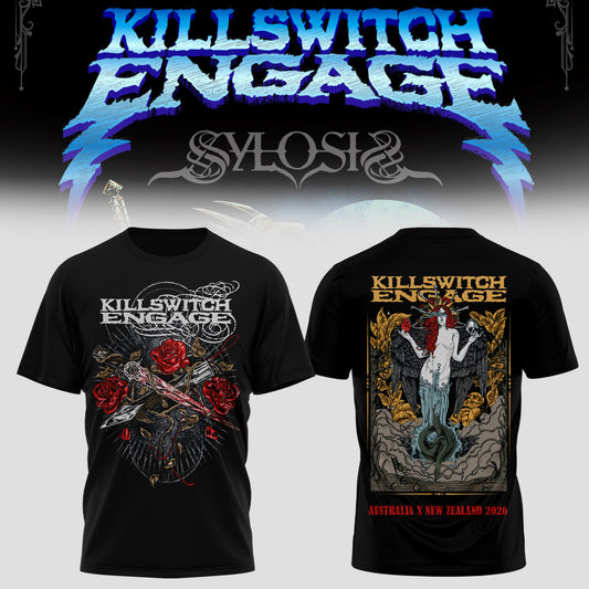 KILLSWITCH ENGAGE AUSTRALIA x NEW ZEALAND TSHIRT