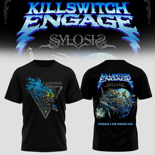 KILLSWITCH ENGAGE AUSTRALIA x NEW ZEALAND TSHIRT