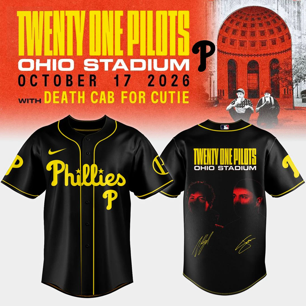 ALL TEAM x Twenty One Pilots Ohio Stadium 2026 Edition FOR FAN Baseball Jersey