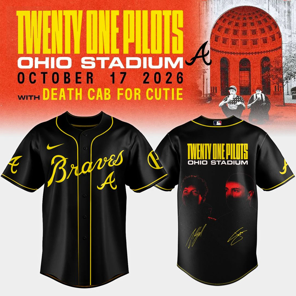 ALL TEAM x Twenty One Pilots Ohio Stadium 2026 Edition FOR FAN Baseball Jersey