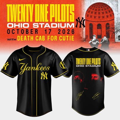 ALL TEAM x Twenty One Pilots Ohio Stadium 2026 Edition FOR FAN Baseball Jersey