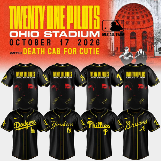 ALL TEAM x Twenty One Pilots Ohio Stadium 2026 Edition FOR FAN Baseball Jersey