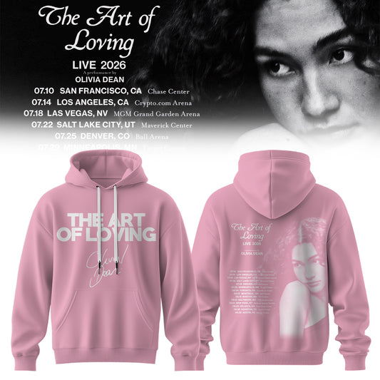 OLIVIA DEAN “THE ART OF LOVING” HOODIE COLLECTION IS HERE