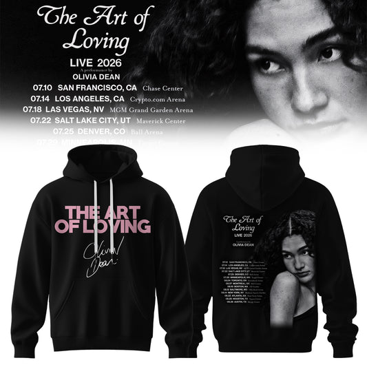 OLIVIA DEAN “THE ART OF LOVING” HOODIE COLLECTION IS HERE