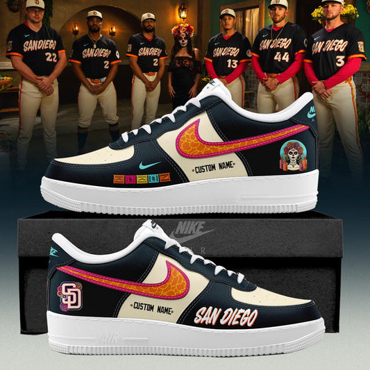 San Diego Padres City Connect 2026 Limited Edition AF1 Sneaker