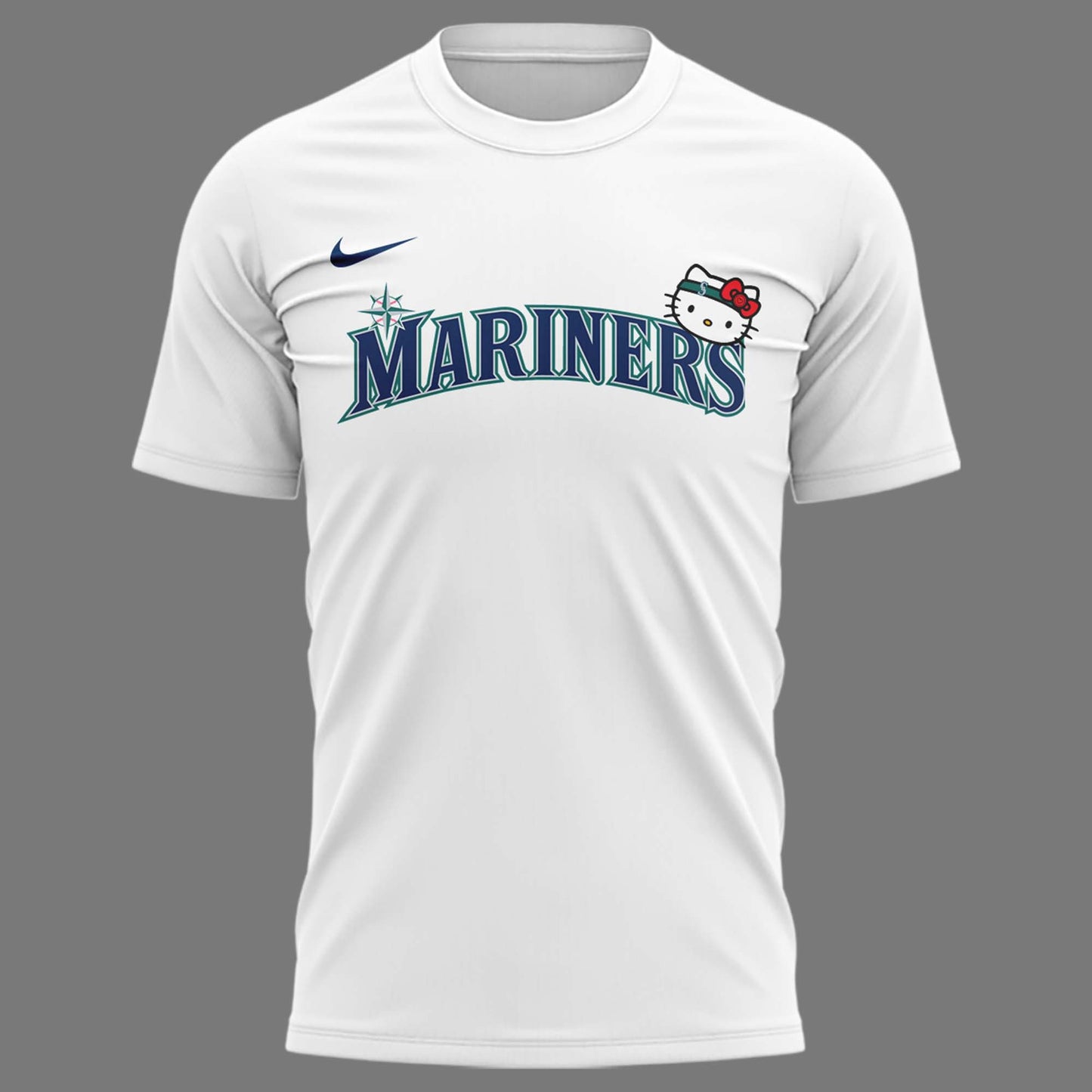 Special Edition Seattle Mariners Hello Kitty T-shirt