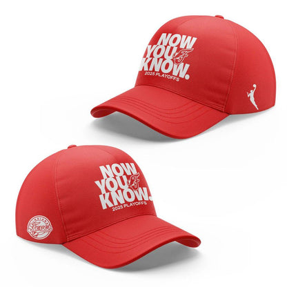 Now You Know Indiana Fever Hoodie WNBA Playoff 2025 Red