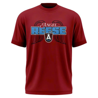Atlanta Dream Angel Reese Dream Red Draft T-Shirt - Limited Edition