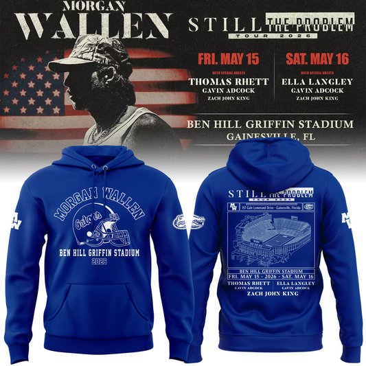 1. Still the Problem Tour "Morgan Wallen x Florida Gators" Hoodie 2026