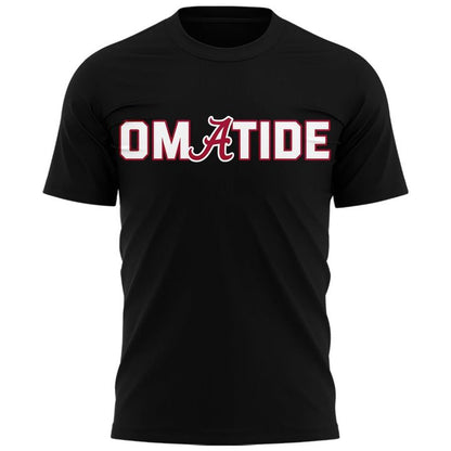 Limited edition Alabama Crimson Tide 2026 Baseball College World Series "OmaTide" T-Shirt Black.