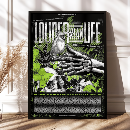 Louder Than Life Festival 2026 Merch At Kentucky Expo Center In Louisville KY On September 17 18 19 20 Poster