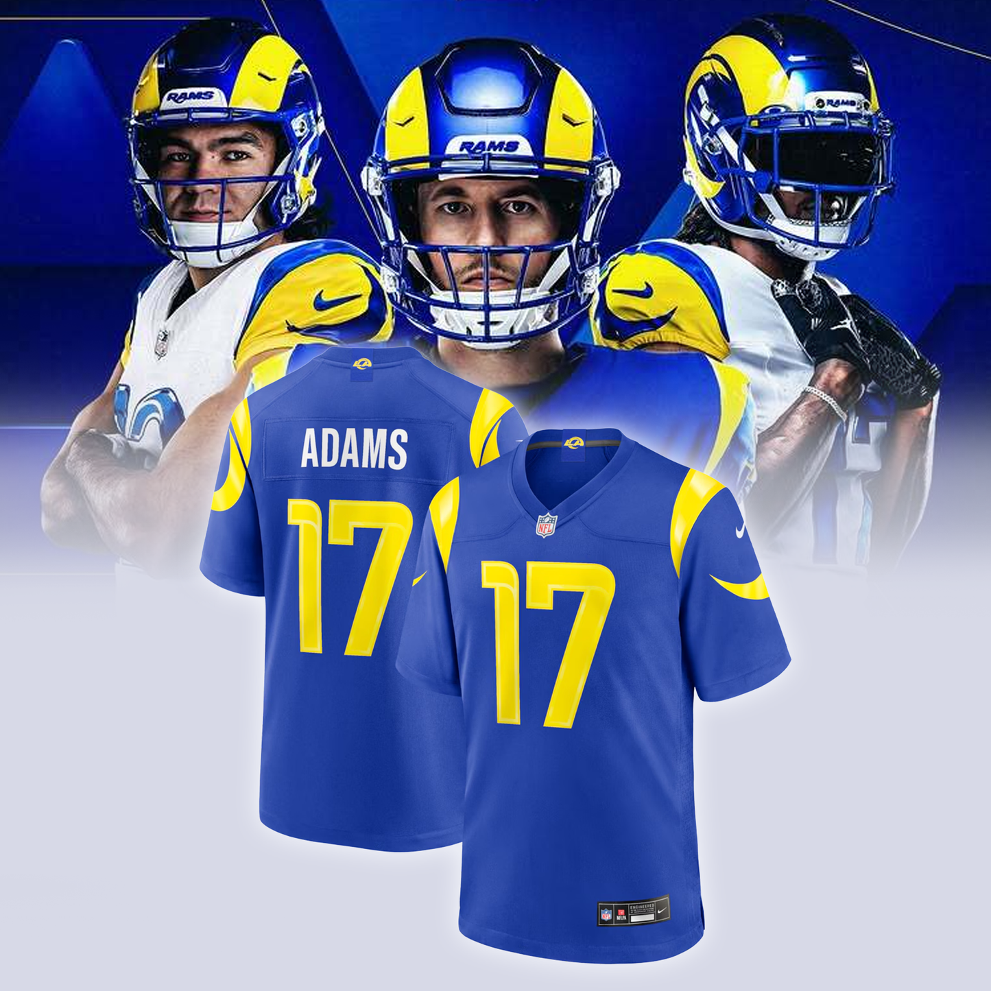 Limited Edition LA Rams Game Day Football Jersey