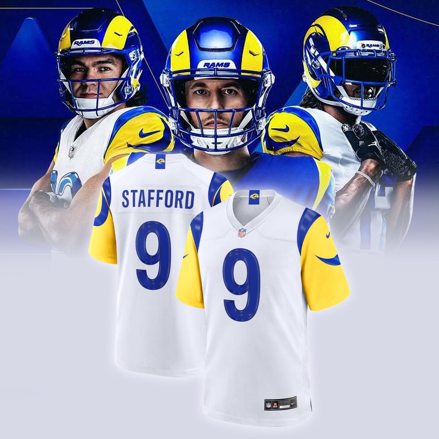 Limited Edition LA Rams Game Day Football Jersey