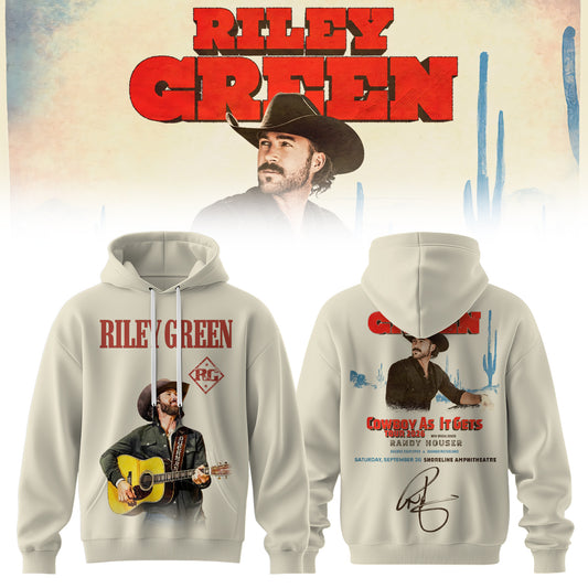 RILEY GREEN – COWBOY AS IT GETS COLLECTION HOODIE