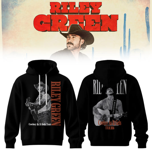 RILEY GREEN – COWBOY AS IT GETS COLLECTION HOODIE