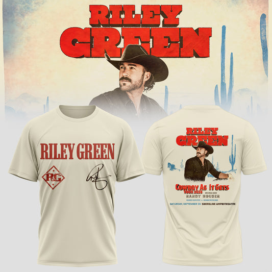 RILEY GREEN – COWBOY AS IT GETS COLLECTION Tshirt