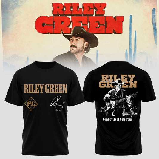 RILEY GREEN – COWBOY AS IT GETS COLLECTION Tshirt