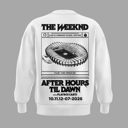 Paris Saint-Germain F.C. x The Weekend White Sweatshirt 2026