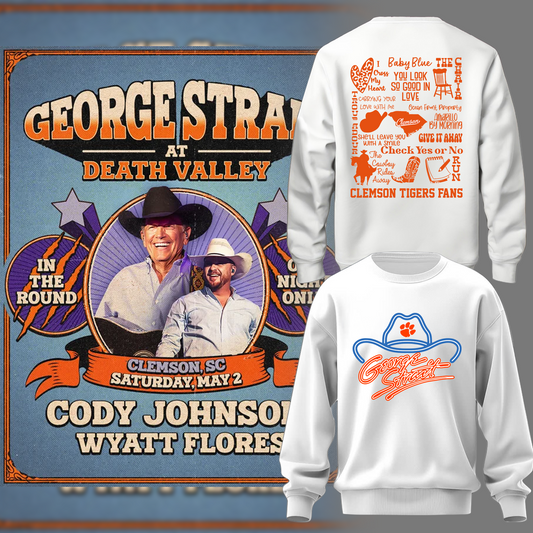 George Strait x Clemson Tigers 2026 Limited Edition Sweatshirt