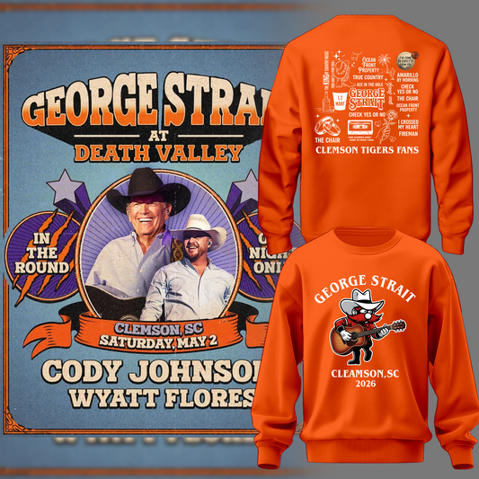 George Strait x Clemson Tigers 2026 Limited Edition Sweatshirt