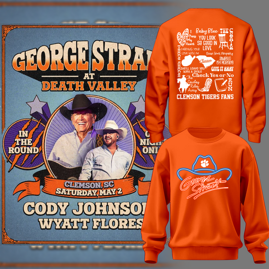 George Strait x Clemson Tigers 2026 Limited Edition Sweatshirt