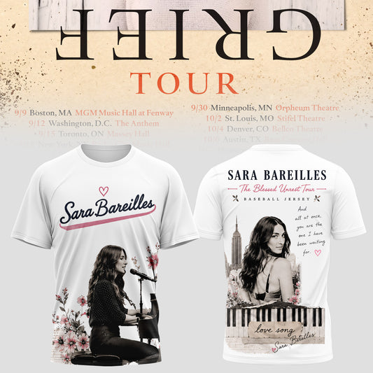SARA BAREILLES “GOOD GRIEF” TOUR COLLECTION TEE