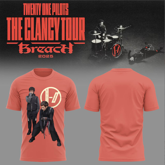 Twenty One Pilots The Clancy Tour: Breach tshirt