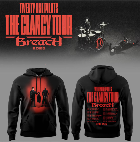 Twenty One Pilots The Clancy Tour: Breach Hoodie