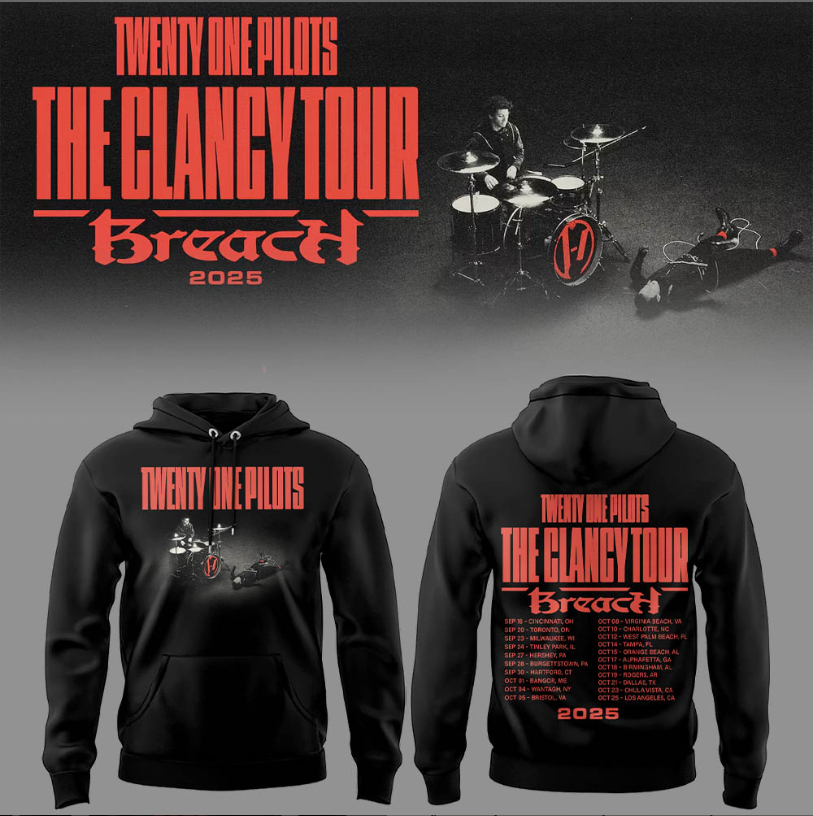 Twenty One Pilots The Clancy Tour: Breach Hoodie