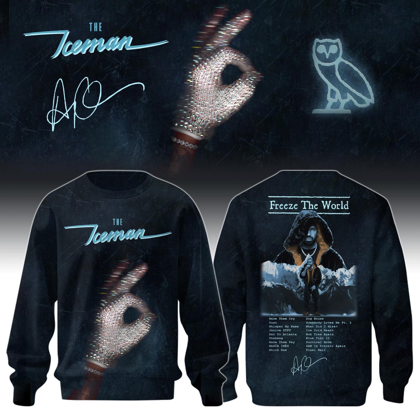 _Drake Special The Iceman Album 2026 Limited Edition Sweatshirt