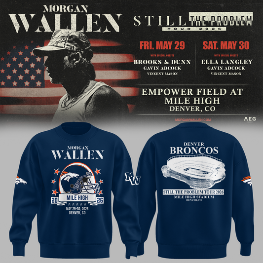 Limited Edition MWallen x Denver Broncos Sweater 2026