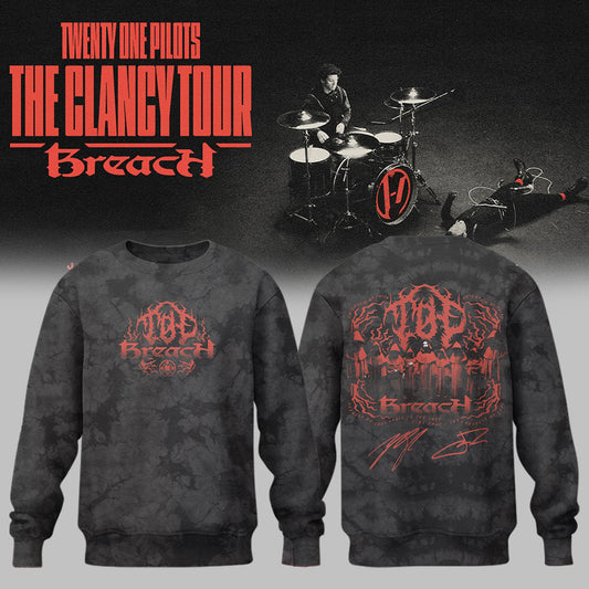 Twenty One Pilots The Clancy Tour: Breach Sweatshirt