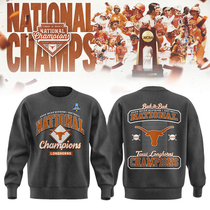 .2026 WCWS Back-To-Back National Champions Sweater