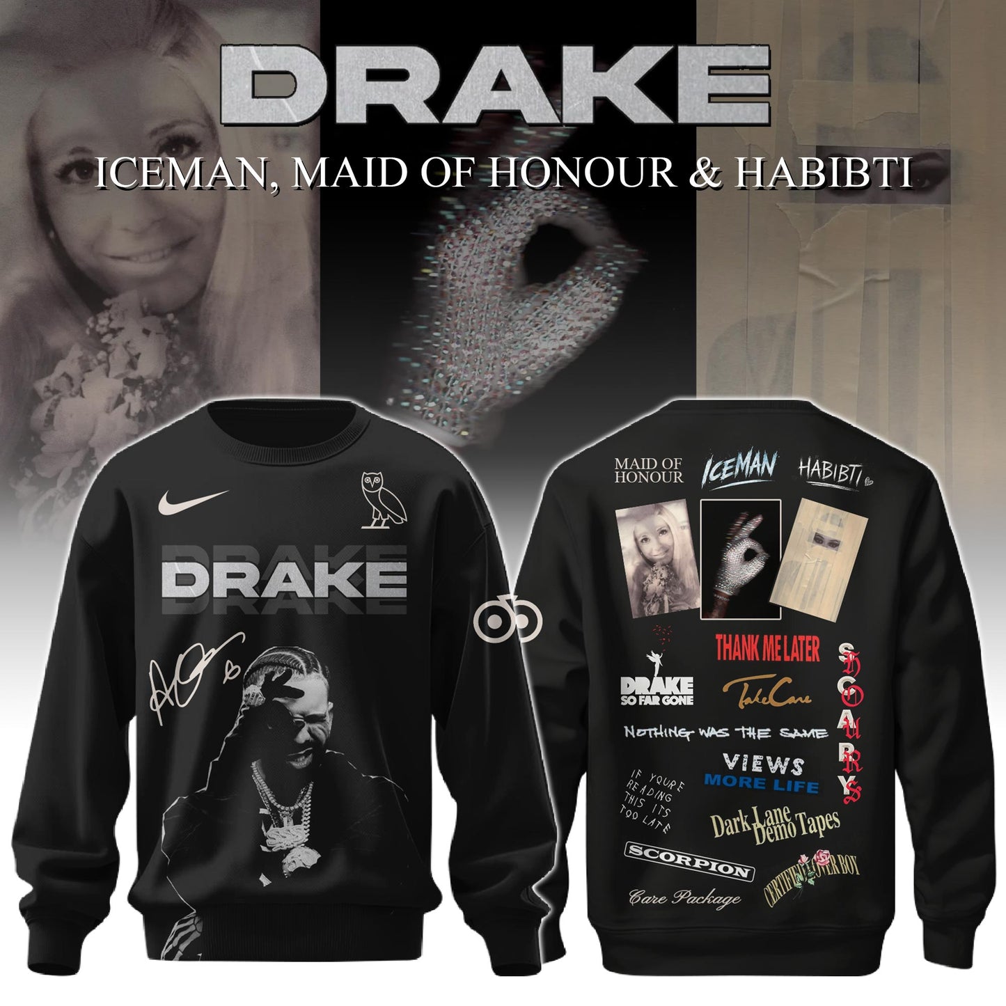 Drake Special New Album Collection 2026 Limited Edition Sweatshirt
