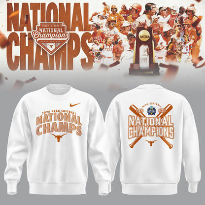 .2026 WCWS Back-To-Back National Champions Sweater