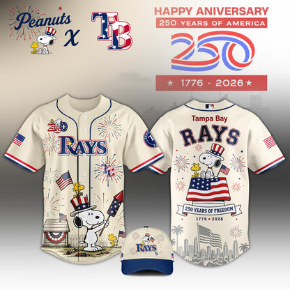 All Team x Peanuts – Snoopy 250y Of America Edition Jersey For Fans