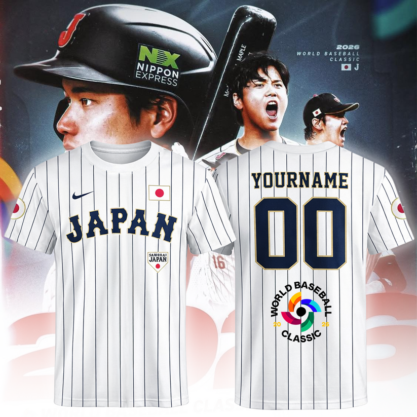 Japan Baseball 2026 World Baseball Classic Tshirt Limited