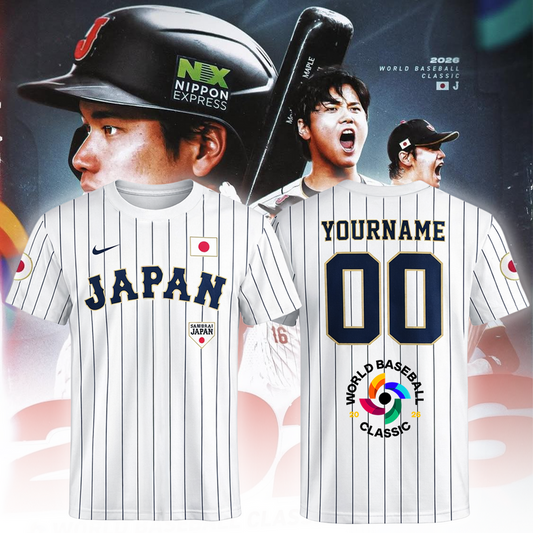Japan Baseball 2026 World Baseball Classic Tshirt Limited