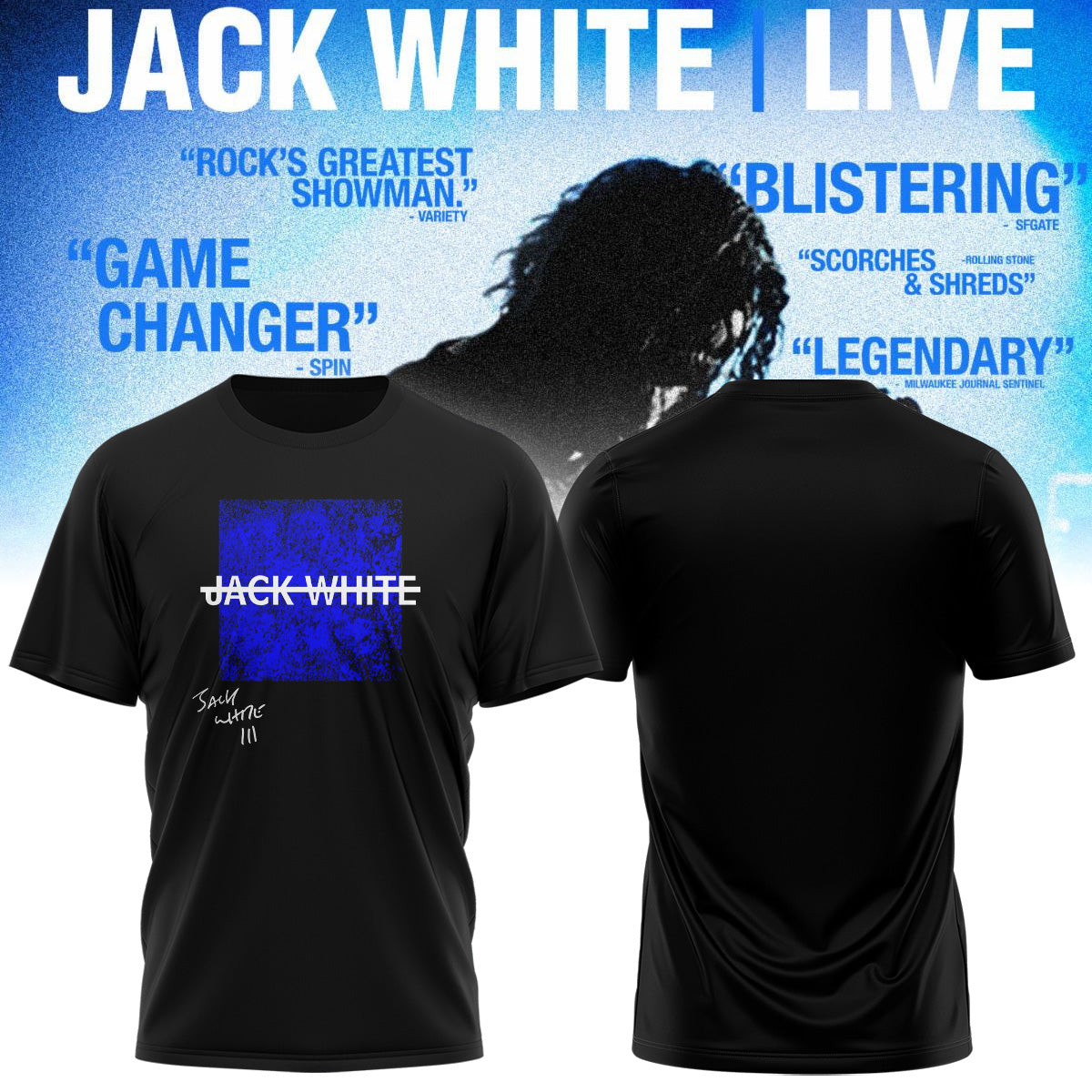 Jack White Live 2026 – TShirt