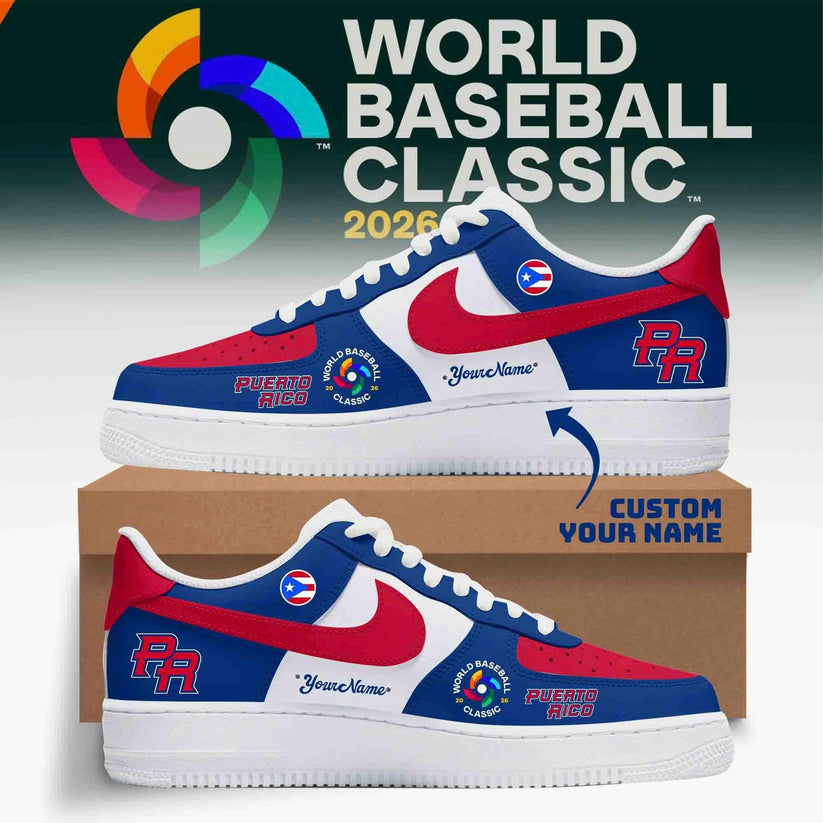 Puerto Rico Baseball 2026 World Baseball Classic Shoes Limited Edition