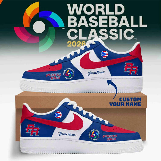 Puerto Rico Baseball 2026 World Baseball Classic Shoes Limited Edition
