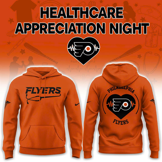 ’26 Philadelphia Flyers Healthcare Appreciation Night Limited Edition Hoodie