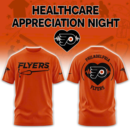 ’26 Philadelphia Flyers Healthcare Appreciation Night Limited Edition Tshirt