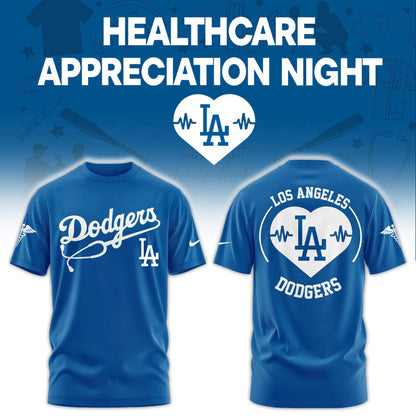 Los Angeles DodgersHealthcare Appreciation Night Limited Edition Tshirt | Jogger | Cap