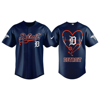Detroit Tigers Healthcare Appreciation Night Limited Edition Jersey